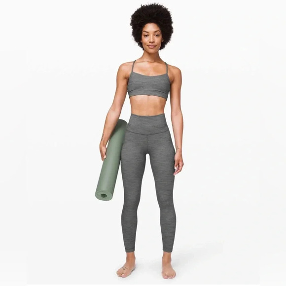 Lululemon Align Pant II 25"
Mini Heathered Herringbone Heathered Black sz 8 - Picture 1 of 8